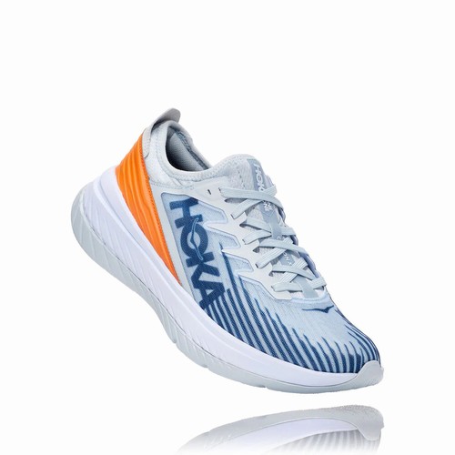 Hoka One One CARBON X-SPE Road Running Shoes For Men India Blue/Orange IN-0514